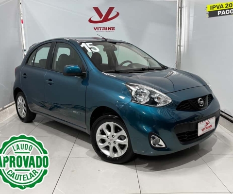 Nissan March 2015 1.6 sv 16v flex 4p manual
