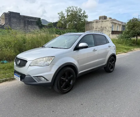 Korando Automática Diesel 2012 R$41.900  10 mil abaixo da Fipe Financio 100% Aceito troca Pneus b