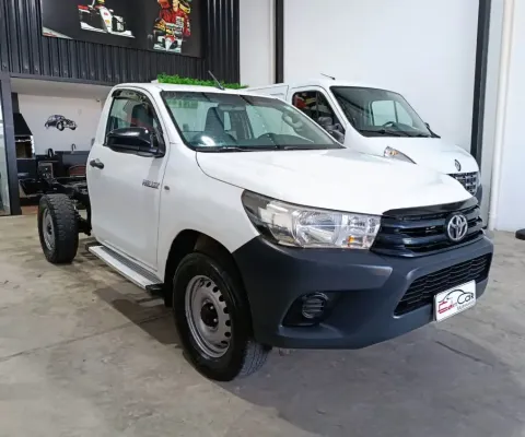 REPASSE! TOYOTA HILUX 2.4 CHASSI 4X4 ANO 2019