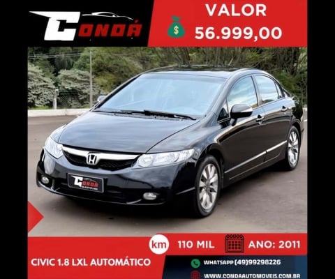 Civic Sed. LXL/ LXL SE 1.8 Flex 16V Aut.