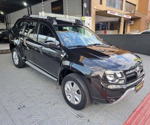 Renault Duster Dynamique Flex Aut COM 52 MIL KM UNICO DONO  - Preta - 2016/2017