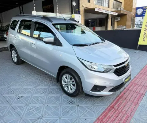 Chevrolet Spin LT Flex  Automática   - Prata - 2018/2019