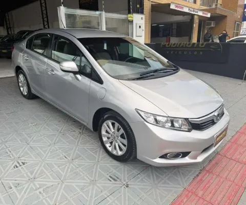 Honda Civic Sed. LXL Flex  Aut   - Prata - 2012/2012
