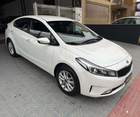 Kia Cerato 1.6 Flex AUT UNICO DONO  - Branca - 2017/2018