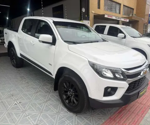 Chevrolet S-10 Pick-up LT 4x4 CD Diesel Aut UNICO DONO  - Branca - 2021/2022