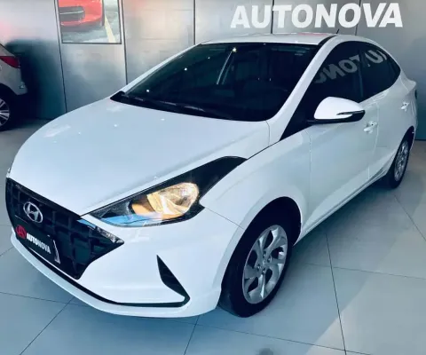 Hyundai HB20S Vision 1.0 Flex 12V Mec.  - Branca - 2020/2021