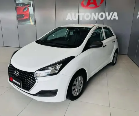 Hyundai HB20 Unique 1.0 Flex 12V Mec.  - Branca - 2019/2019