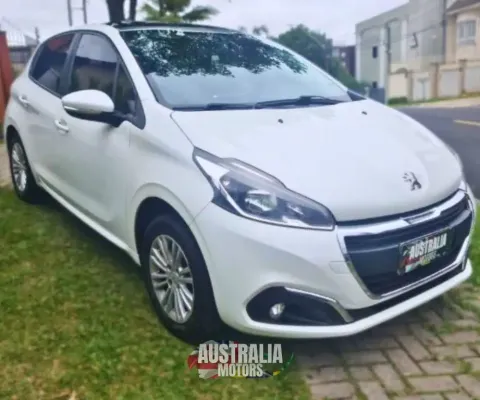 PEUGEOT 208 Allure 1.2 Flex 2017 – Design europeu, teto panorâmico e economia de verdade!