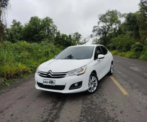 CITROEN C4 LOUNGE 1.6 TENDANCE 16V TURBO FLEX 4P AUTOMATICO 2015