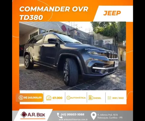 Jeep commander ovr td380 2022 cinza