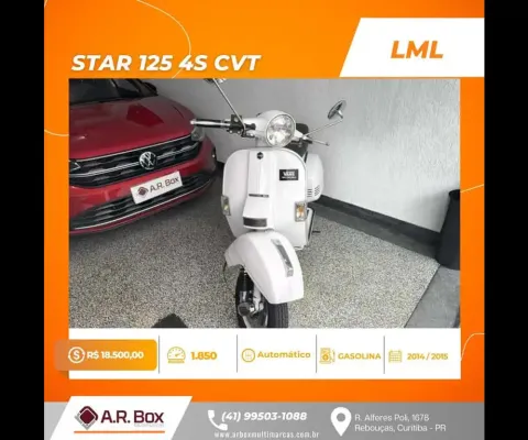 LML STAR 125 4S CVT 2015 BRANCA