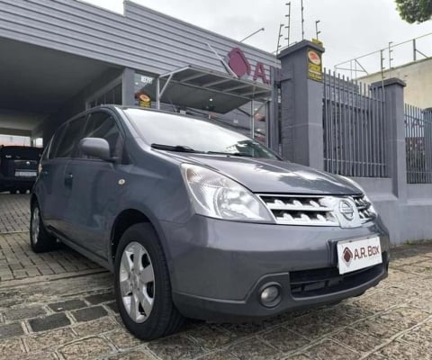 NISSAN LIVINA 18SL 2010 CINZA AUTOMATICA