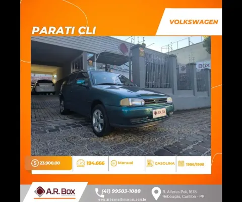 VOLKSWAGEN PARATI CLI 1996 VERDE