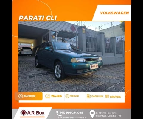 VOLKSWAGEN PARATI CLI 1996 VERDE