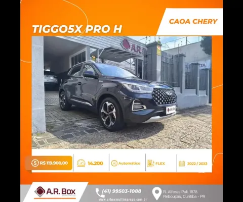 CAOA CHERY TIGGO5X PRO HYBRID 2023 AZUL 