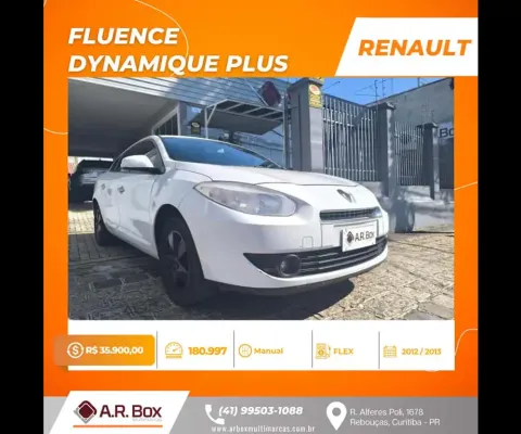RENAULT FLUENCE DYNAMIQUE PLUS 2013 BRANCO