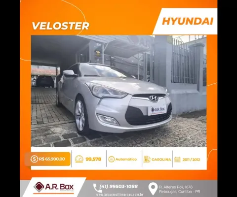 HYUNDAI VELOSTER 2012 TOP DE LINHA PRATA