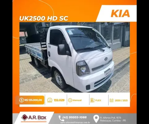 Kia bongo 2500 hd sc 2021 com a carroceria