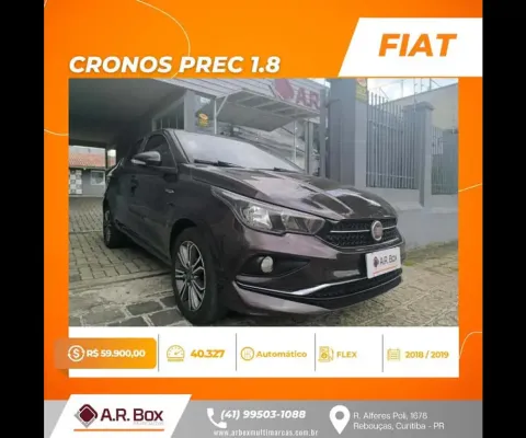 Fiat cronos prec 1.8 2019 vermelho