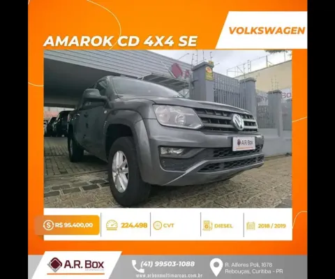 Volkswagen amarok cd 4x4 se 2019 cinza