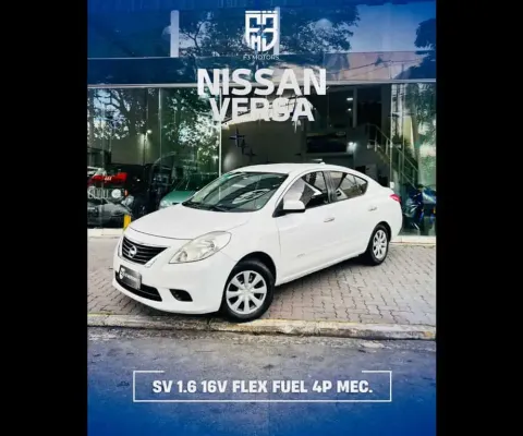 VERSA SV 1.6 16V Flex Fuel 4p Mec.