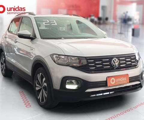 Volkswagen T-cross 2023 1.0 200 tsi total flex comfortline automático