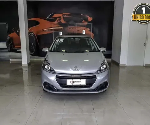 Peugeot 208 2018 1.6 griffe 16v flex 4p automático