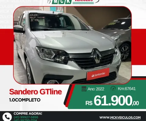 SANDERO GT line/ Flex 1.0 12v 5p
