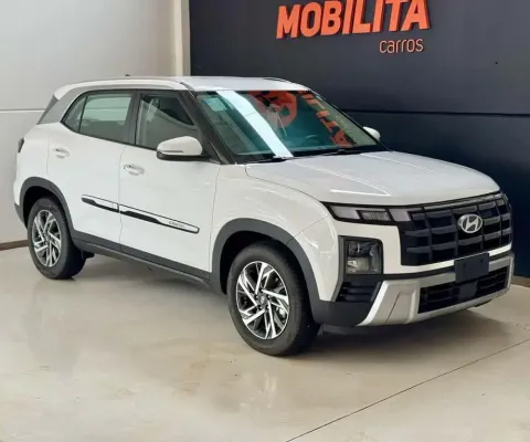 Hyundai Creta Limited 1.0 TB 12V Flex Aut. - Branca - 2024/2025