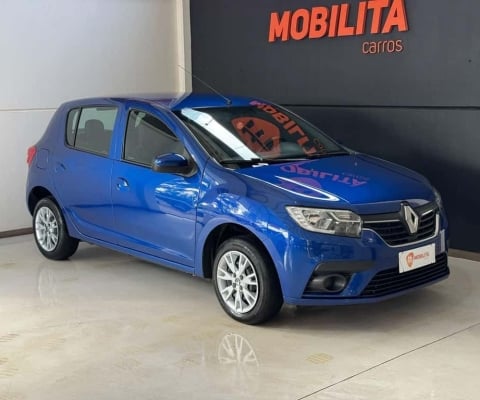 Renault Sandero Zen Flex 1.6 16V 5p Mec.  - Azul - 2019/2020
