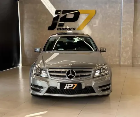 Mercedes-Benz C-200 CGI Avantgarde 1.8 16V 184cv Aut.  - Prata - 2013/2014