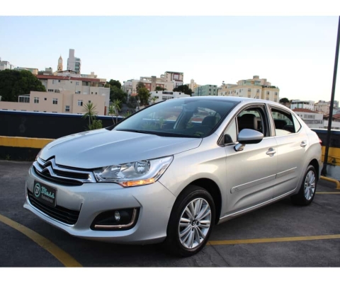 Citroen C4 lounge 2018 1.6 thp flex origine bva