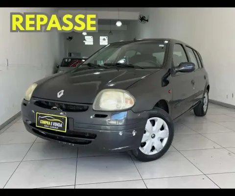 Renault Clio 2002 1.0 rn 16v gasolina 4p manual