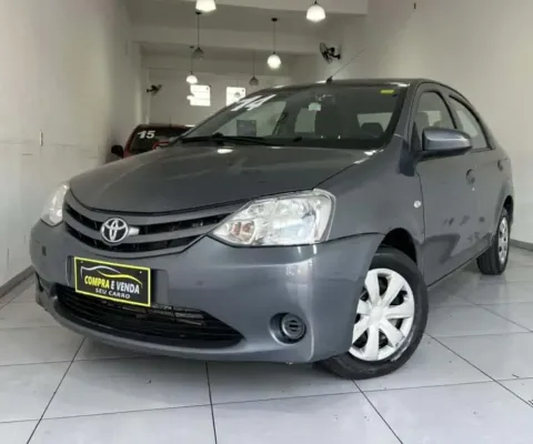 Toyota Etios 2014 1.5 x sedan 16v flex 4p manual