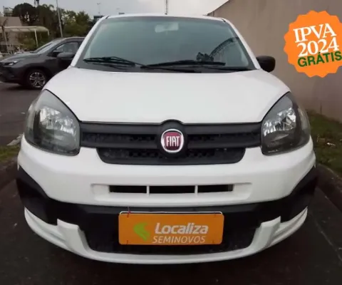 Fiat Uno 2021 1.0 fire flex attractive manual