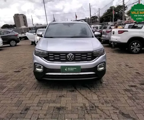 Volkswagen T-cross 2022 1.4 250 tsi total flex highline automático