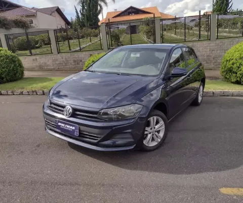 Volkswagen Polo 1.0 Flex 12V 5p  - Azul - 2018/2019