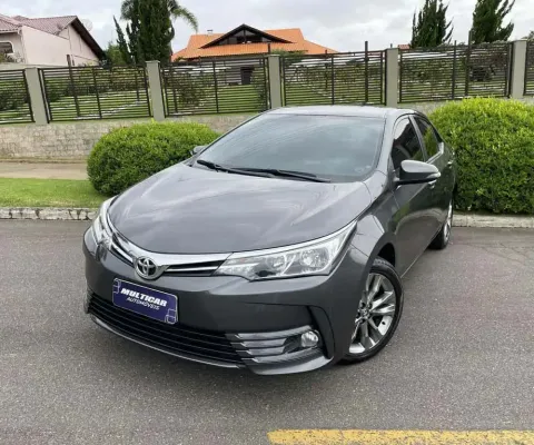 Toyota Corolla XEi 2.0 Flex 16V Aut.  - Cinza - 2018/2019
