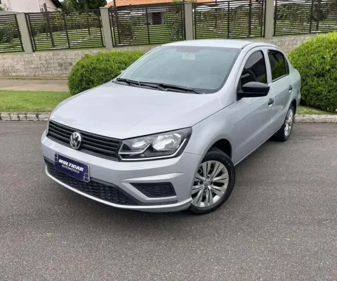 Volkswagen Voyage 1.0 Flex 12V 4p  - Prata - 2022/2023