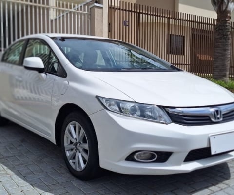 Honda Civic LXS 1.8 Flex 2013 IMPECÁVEL 