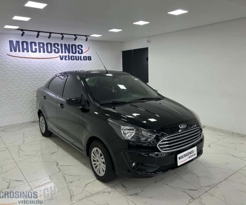 Ford KA 1.0 SE/SE Plus TiVCT Flex 5p  - Preta - 2019/2020