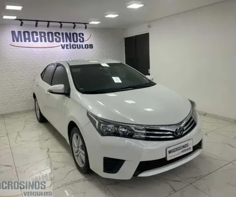 Toyota Corolla GLi 1.8 Flex 16V  Aut.  - Branca - 2017/2017
