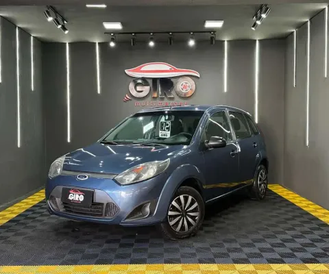 Ford Fiesta 1.6 8V Flex  - Azul - 2011/2012