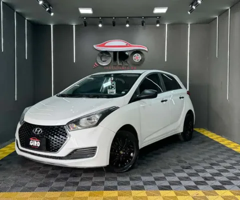 Hyundai HB20 Unique 1.0 Flex 12V Mec. - Branca - 2018/2019