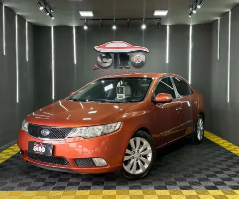 Kia Cerato 1.6 16V Aut.  - Laranja - 2010/2011