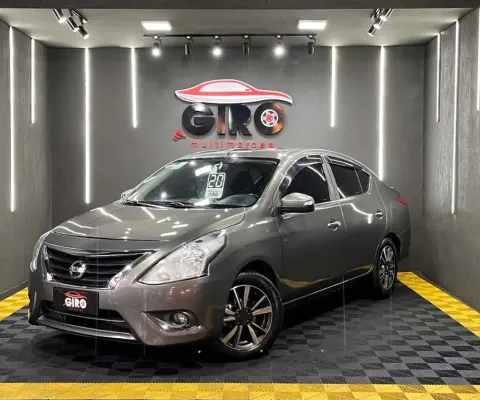 Nissan Versa SL Direct 1.6 16V Flex  Aut.   - Cinza - 2020/2020