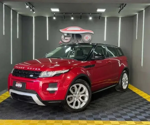Land Rover Range Rover Evoque Range R.EVOQUE Dynamic 2.0 Aut 5p  - Vermelha - 2014/2015