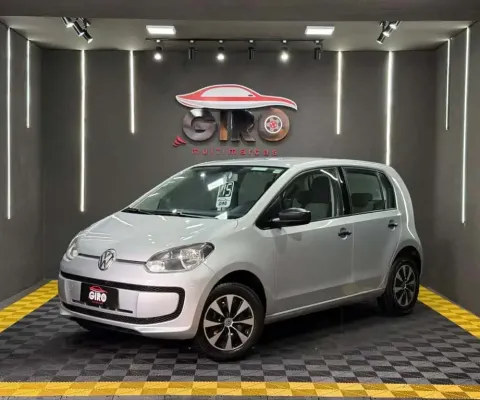 Volkswagen Up take 1.0 Total Flex 12V 5p  - Prata - 2015/2015