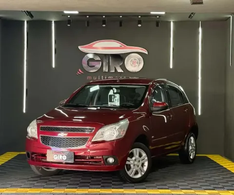 Chevrolet Agile LTZ 1.4 MPFI 8V  - Vermelha - 2011/2012
