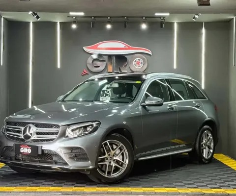 Mercedes-Benz GLC 250 Sport 4MATIC 2.0 TB 16V Aut - Cinza - 2019/2019
